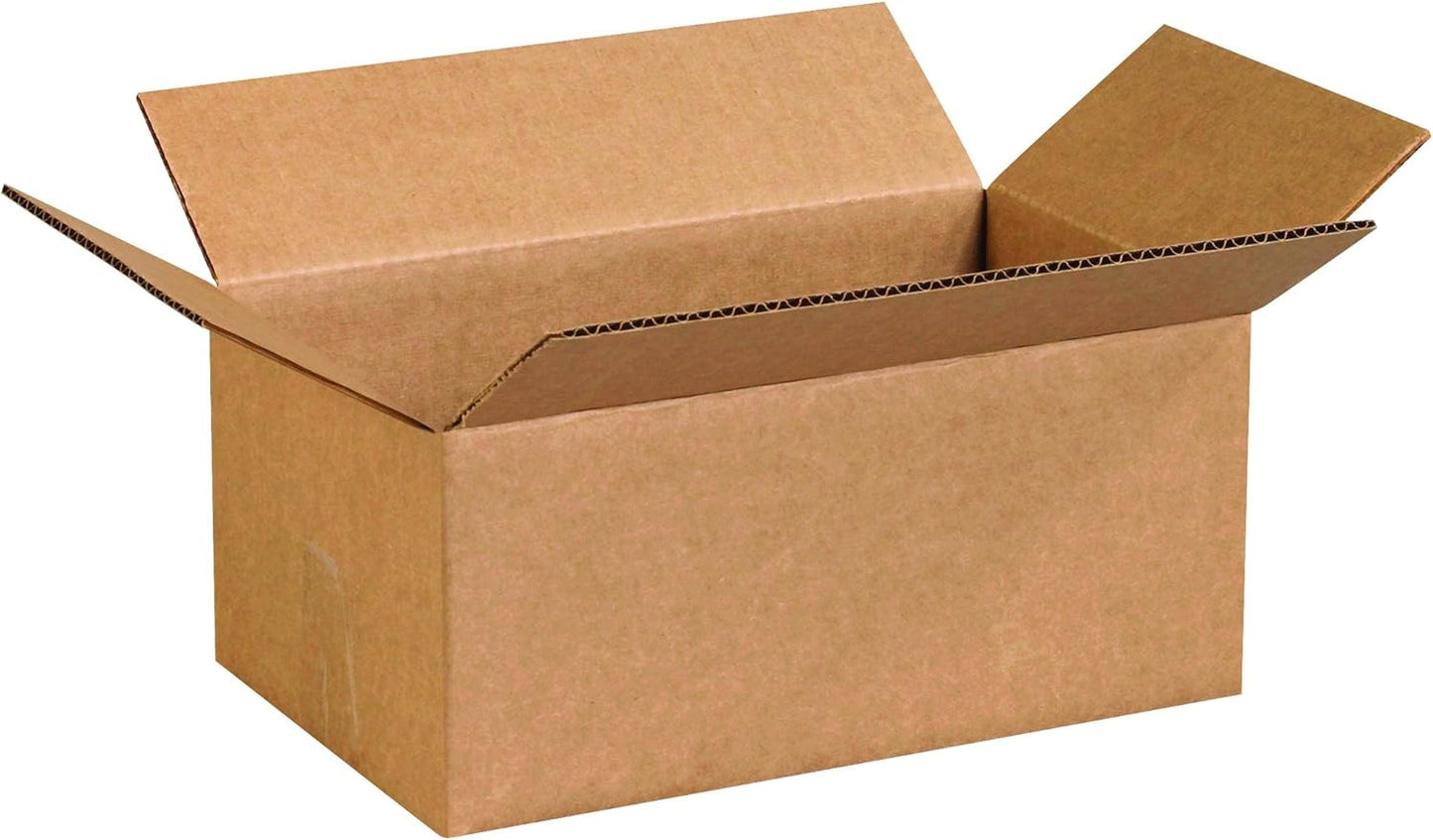 12 X 7 X 5 Corrugated Cardboard Boxes, Small 12"L X 7"W X 5"H, Pack of 25 | Ship