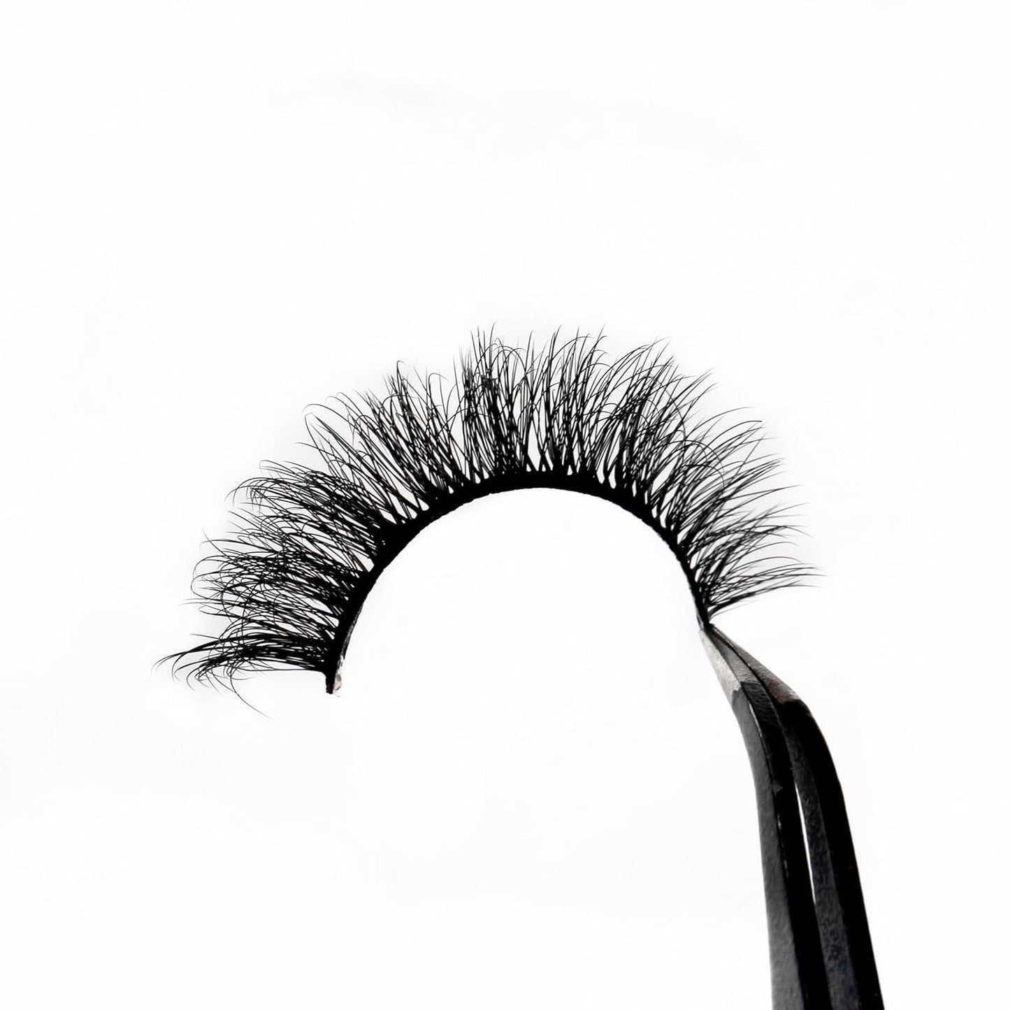 Natural False Eyelashes Cat Eye Look Wispy Clusters 8D Volume Fake Eyelashes Fau