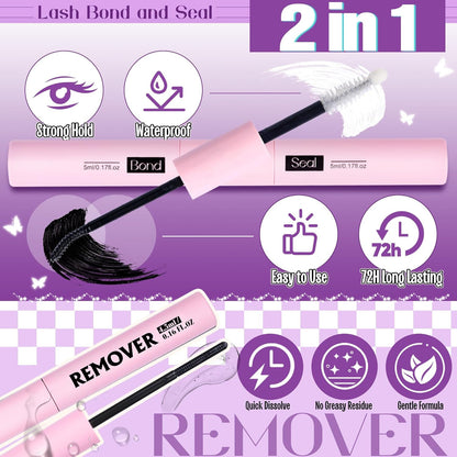 Natural Lash Clusters Kit Wispy Eyelash Clusters Cc-Curly Cluster Eyelash Extens