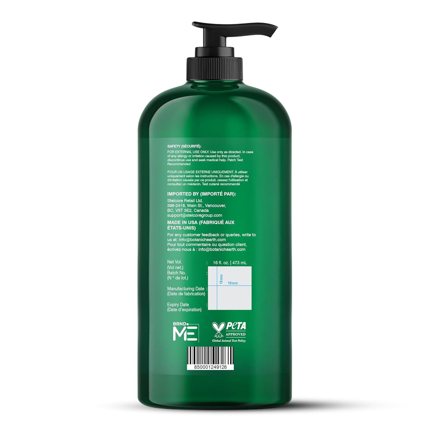 Tea Tree Body Wash | 16 Fl Oz | Helps Soothe Itchy, Dry Skin, Antifungal Body Wa