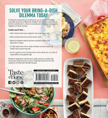Taste of Home What Can I Bring?: 360+ Dishes for Parties, Picnics & Potlucks (Ta