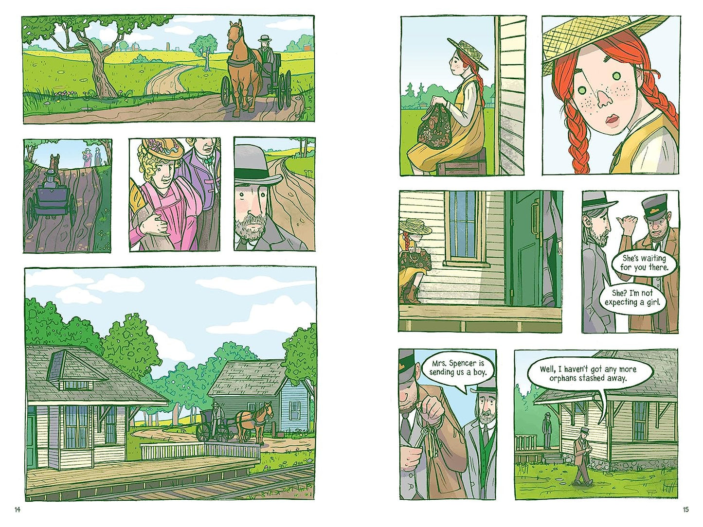 Anne of Green Gables: a Graphic Novel