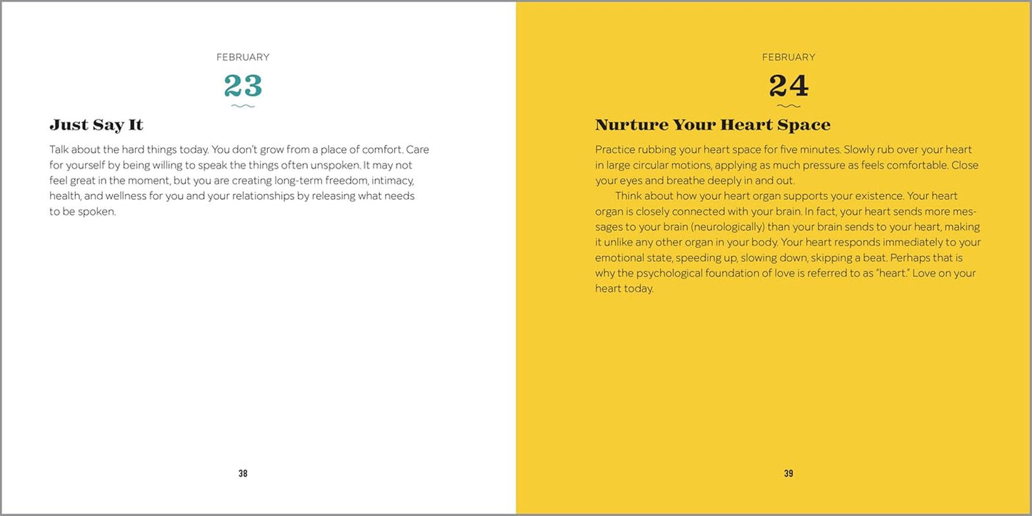 A Year of Self-Care: Daily Practices and Inspiration for Caring for Yourself (A