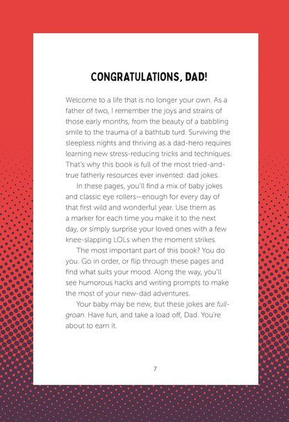 New Dad, Same Bad Jokes: a Dad Joke a Day for That First Sleepless Year