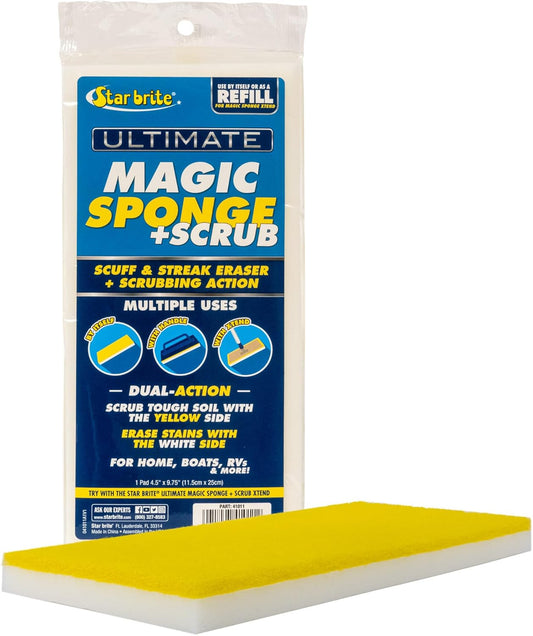 Ultimate Magic Sponge + Scrub (041011)