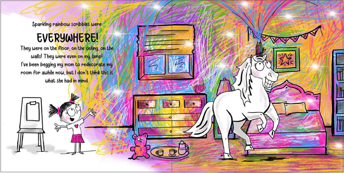 Never Let a Unicorn Scribble! (Funny Unicorn Picture Book Series for Ages 4-8)