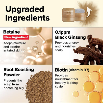 Tap Secret Dry Shampoo Powder with Biotin - Tap Secret Blonde | Strengthening &