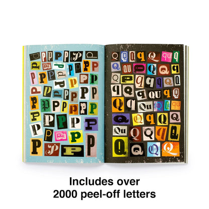 The Ransom Note Sticker Book: Thousands of Letters for Your Anonymous Messages