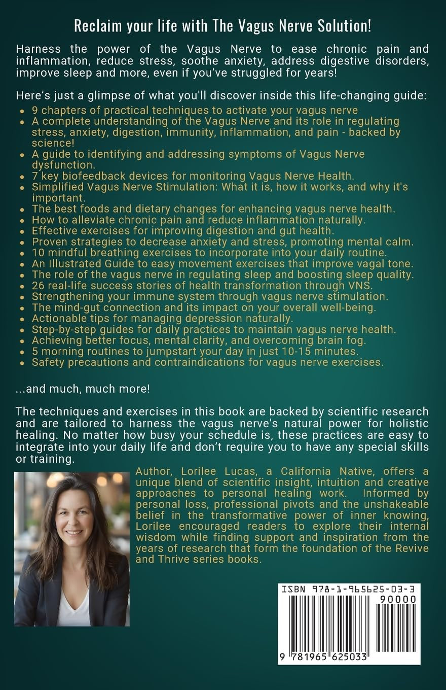 The Vagus Nerve Solution: Optimize Total Body Health with Simple Techniques to R