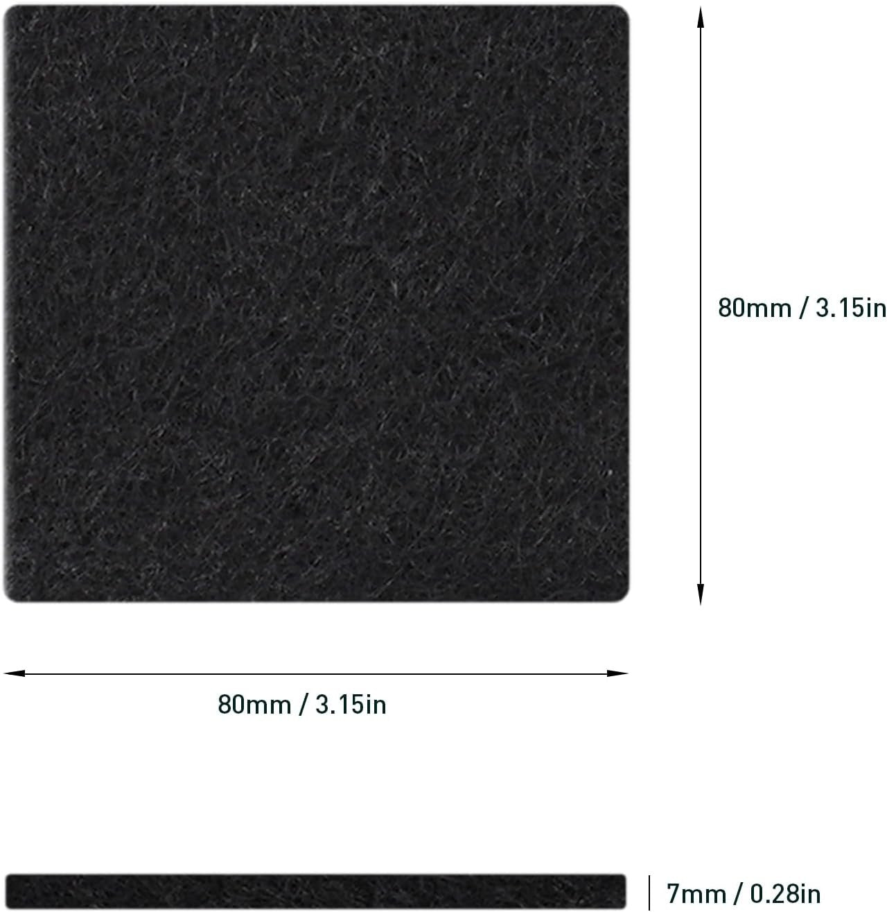 Trash Can Odor Filter Refills for Trash Can and Compost Bin, Activated Charcoal