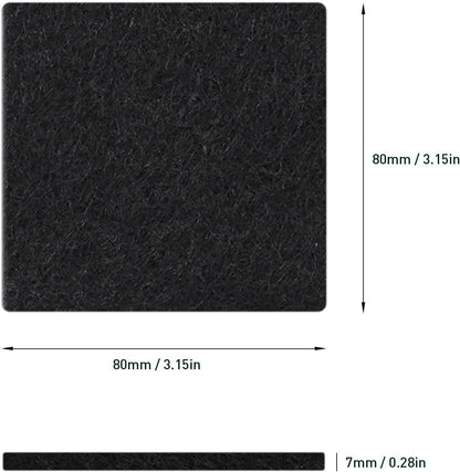 Trash Can Odor Filter Refills for Trash Can and Compost Bin, Activated Charcoal