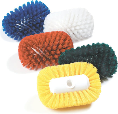 Spectrum Tank and Kettle Scrub Brush Head Heavy-Duty Tile Brush, Handle Compatib