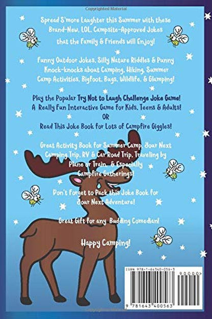 Try Not to Laugh Challenge Summer Camp Joke Book: for Kids! Funny Camp Jokes, Pu