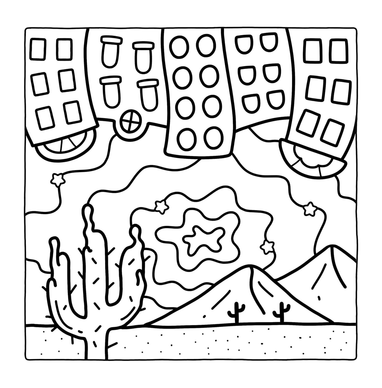 Trippy & Groovy: Psychedelic Coloring Book for Adults Featuring Mushrooms, Alien