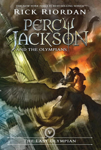 Rick Riordan PERCY JACKSON & the OLYMPIANS Series Set Book 1-5