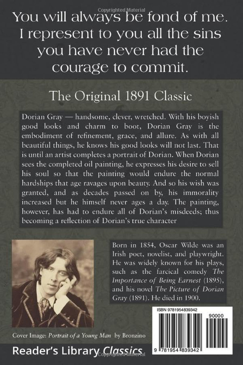 The Picture of Dorian Gray - the Original 1891 Classic (Reader'S Library Classic