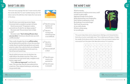 The Big Book of Reading Comprehension Activities, Grade 3: 100+ Activities for A