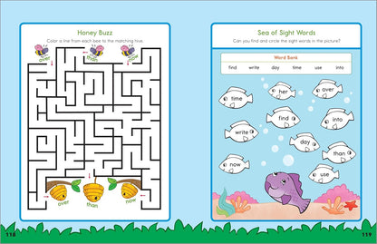 My Sight Words Workbook: 101 High-Frequency Words plus Games & Activities! (My W