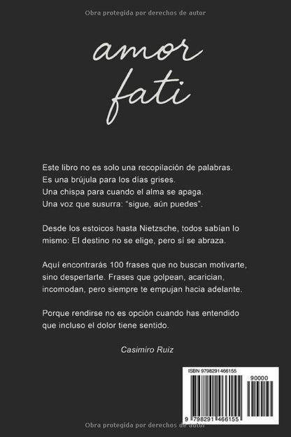 Amor Fati: Ama Tu Destino (Spanish Edition)