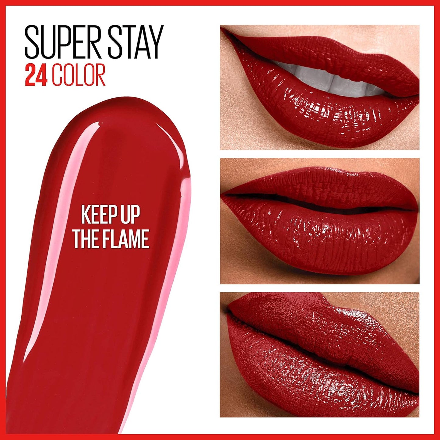 Super Stay 24, 2-Step Liquid Lipstick Makeup, Long Lasting Highly Pigmented Colo