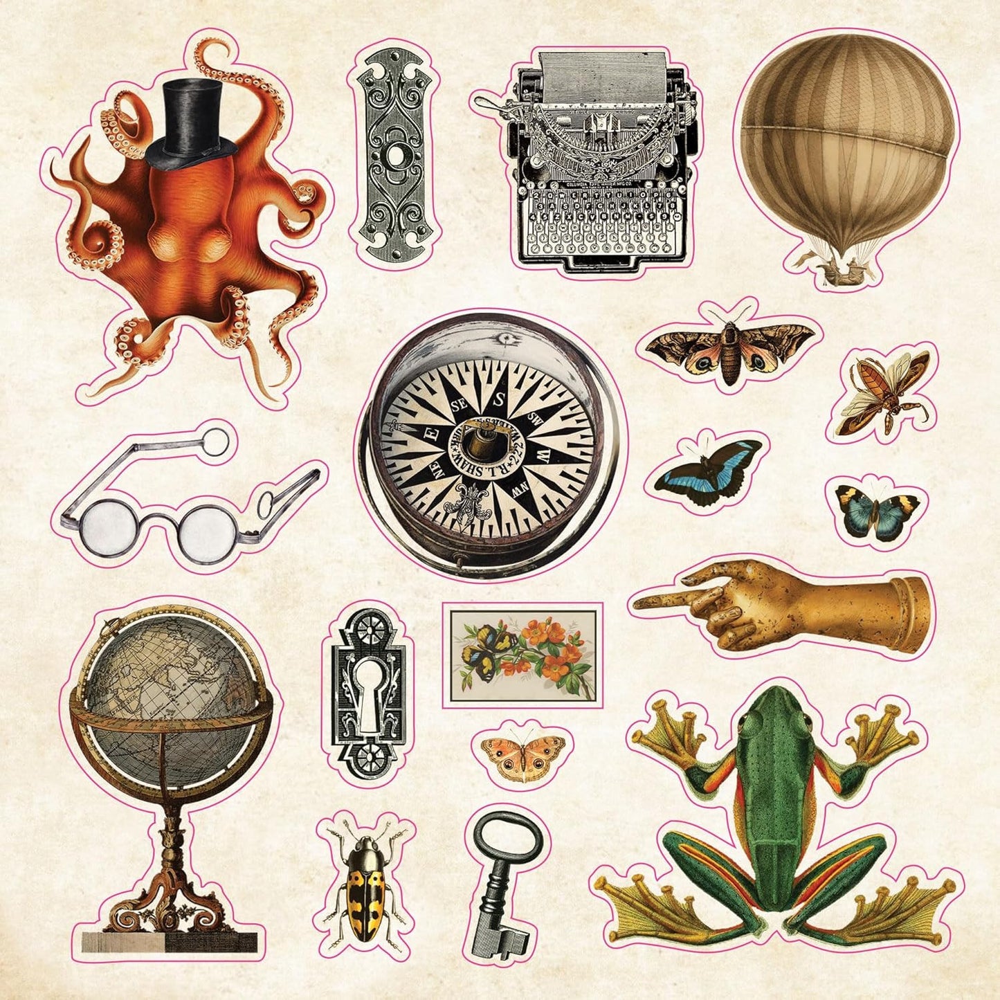 The Sticker Book of Curiosities (Over 750 Stickers) (Sticker Books)