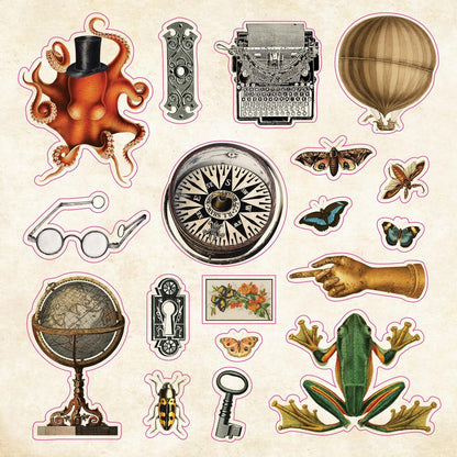 The Sticker Book of Curiosities (Over 750 Stickers) (Sticker Books)