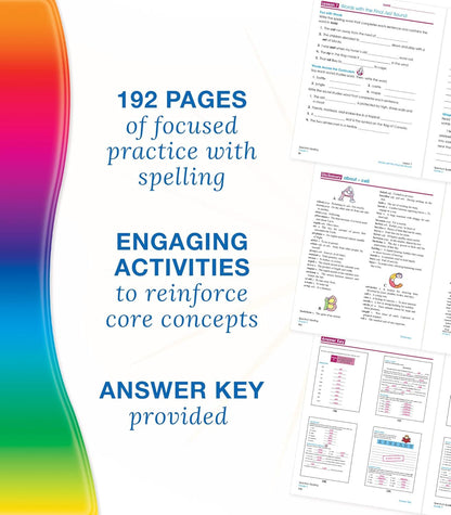 Spectrum Spelling Workbook Grade 3, Ages 8 to 9, 3Rd Grade Spelling Workbook Cov