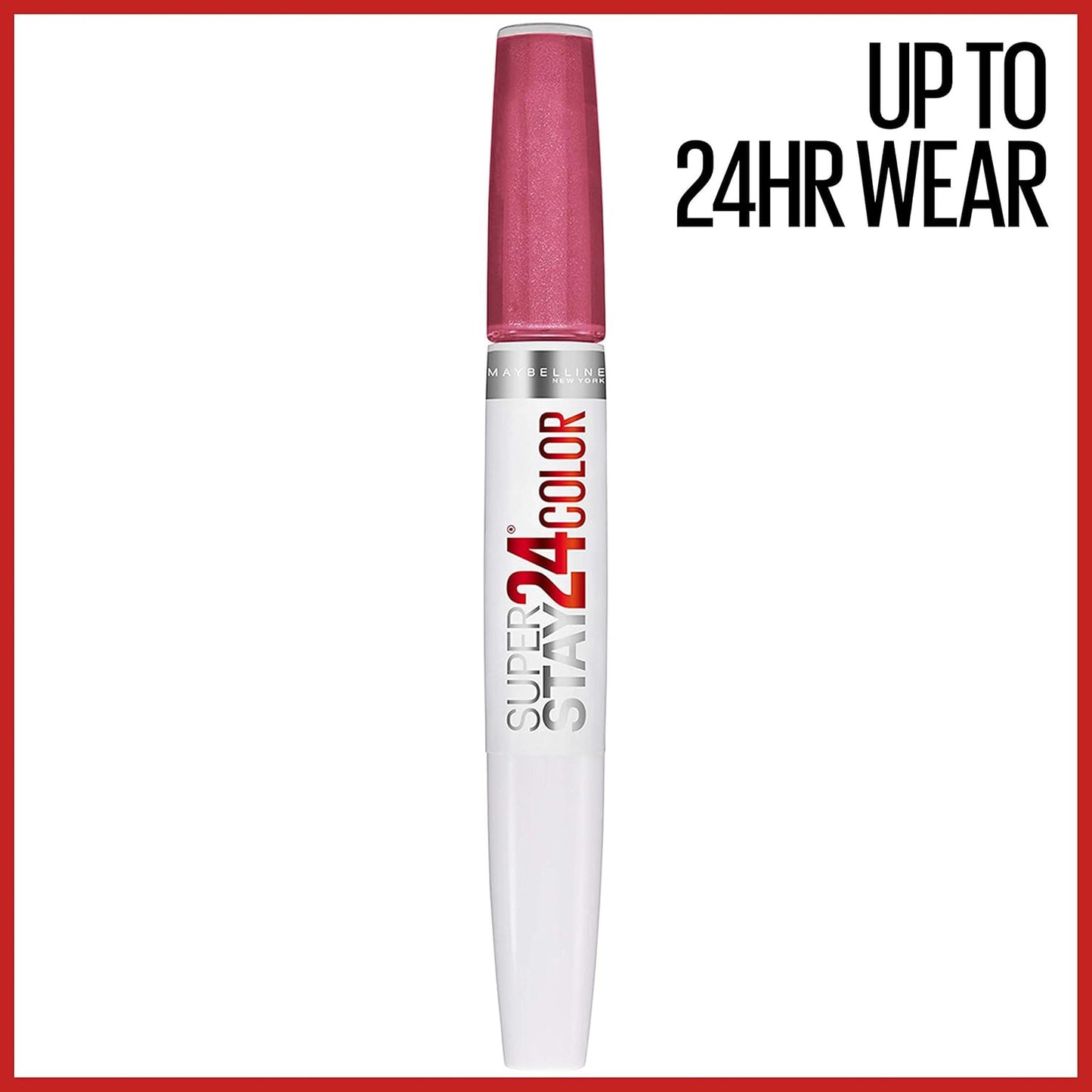 Super Stay 24, 2-Step Liquid Lipstick Makeup, Long Lasting Highly Pigmented Colo