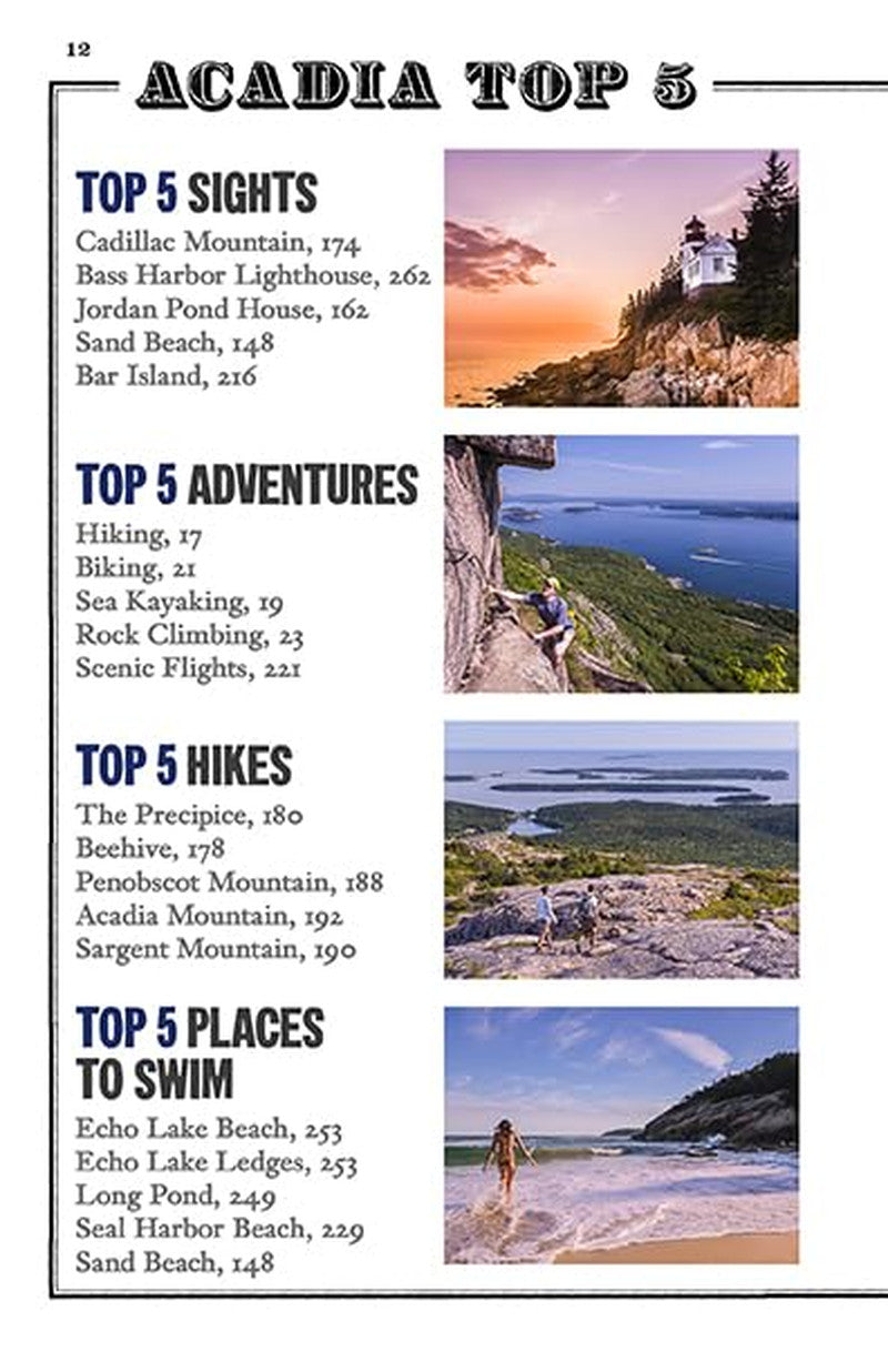 Acadia National Park: the Complete Guide (Color Travel Guide)