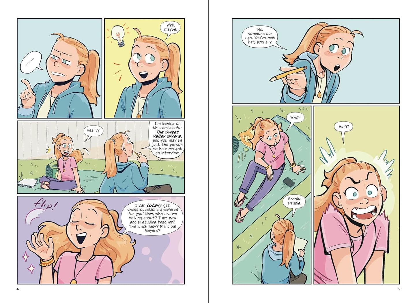 Sweet Valley Twins: the New Girl: (A Graphic Novel) (Sweet Valley Twins Graphic