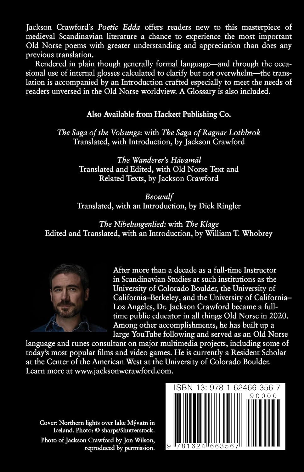 The Poetic Edda: Stories of the Norse Gods and Heroes (Hackett Classics)