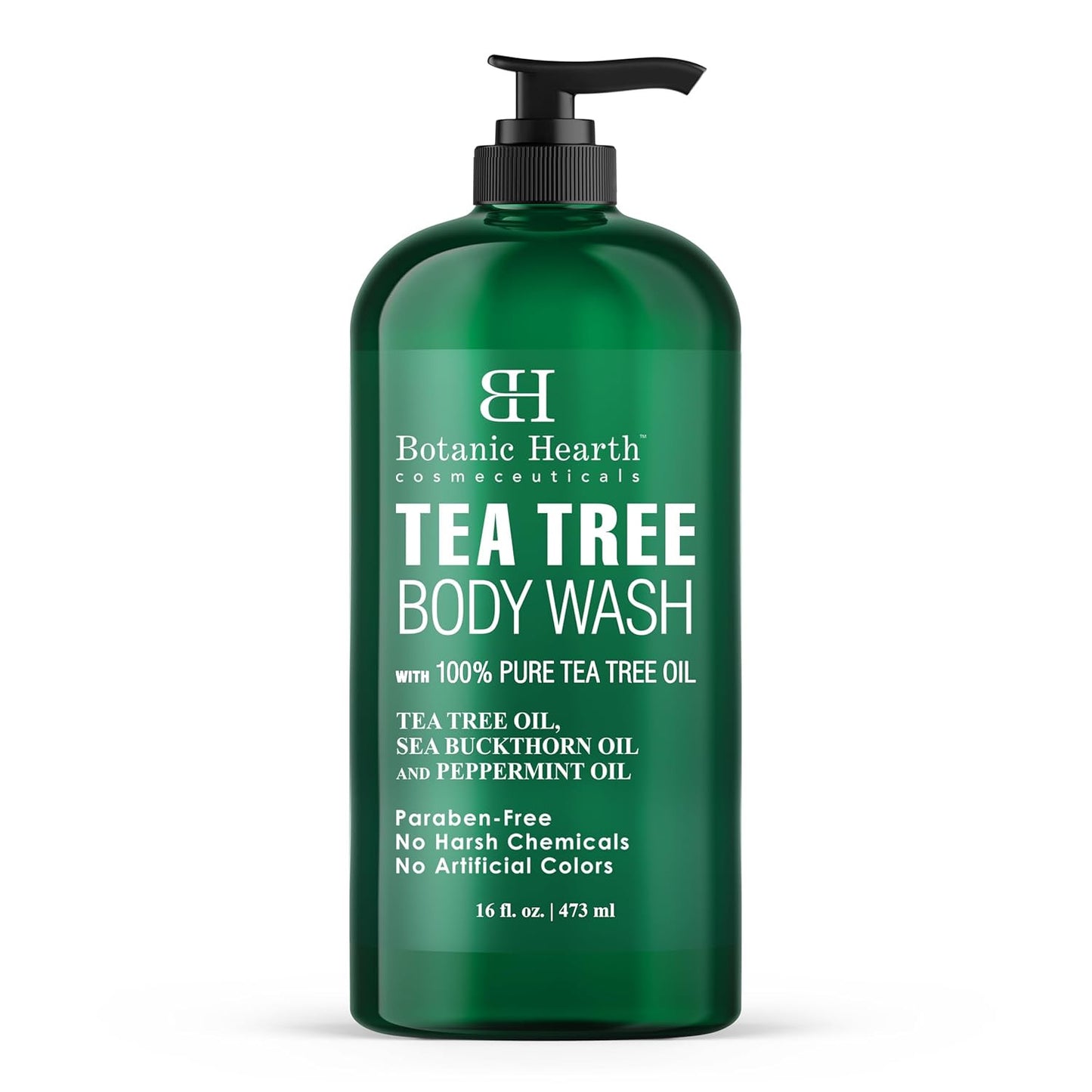 Tea Tree Body Wash | 16 Fl Oz | Helps Soothe Itchy, Dry Skin, Antifungal Body Wa