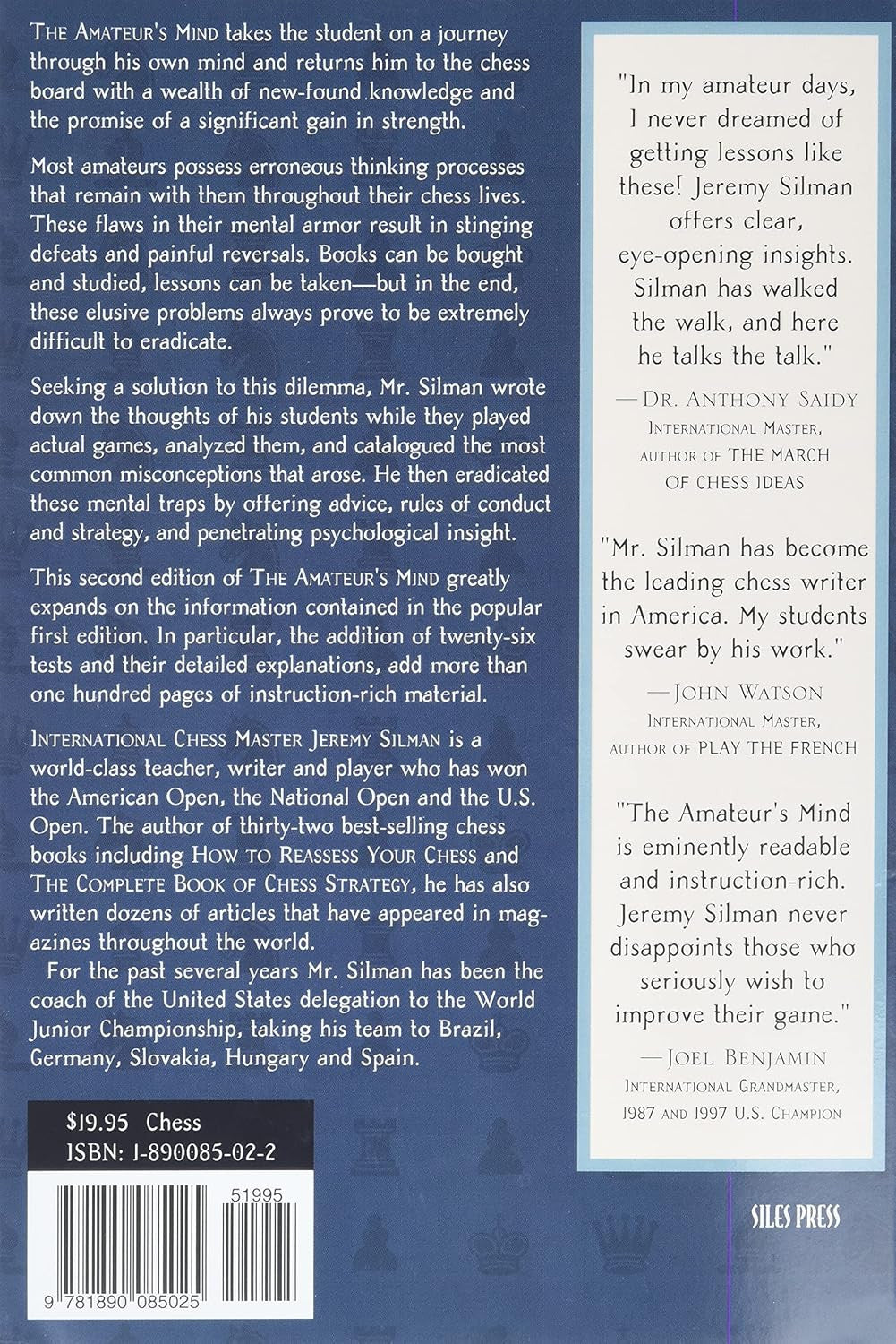 The Amateur'S Mind: Turning Chess Misconceptions into Chess Mastery