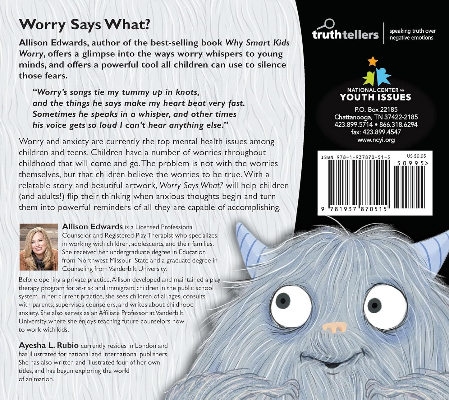 Worry Says What?: a Picture Book about Using Self-Talk to Silence Anxious Though