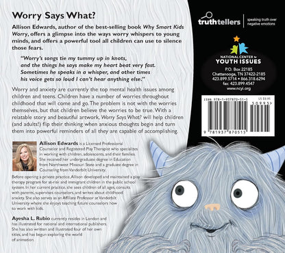 Worry Says What?: a Picture Book about Using Self-Talk to Silence Anxious Though