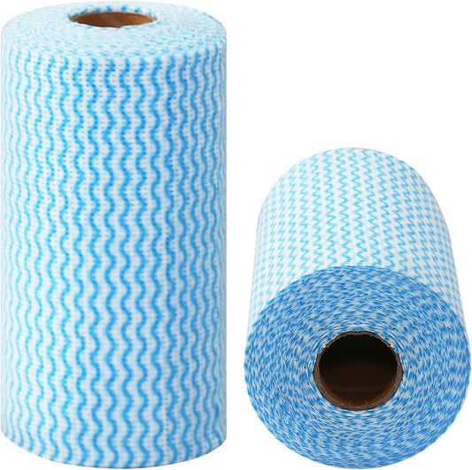 2 Pack Upgraded Reusable Cleaning Cloths Extra Thick Durable Disposable Cleaning