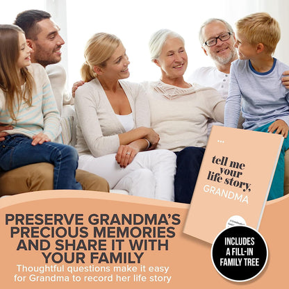 Tell Me Your Life Story, Grandma: a Grandmother’S Guided Journal and Memory Keep