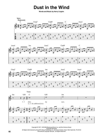 100 Most Popular Songs for Fingerpicking Guitar | Solo Guitar Songbook with Tabl