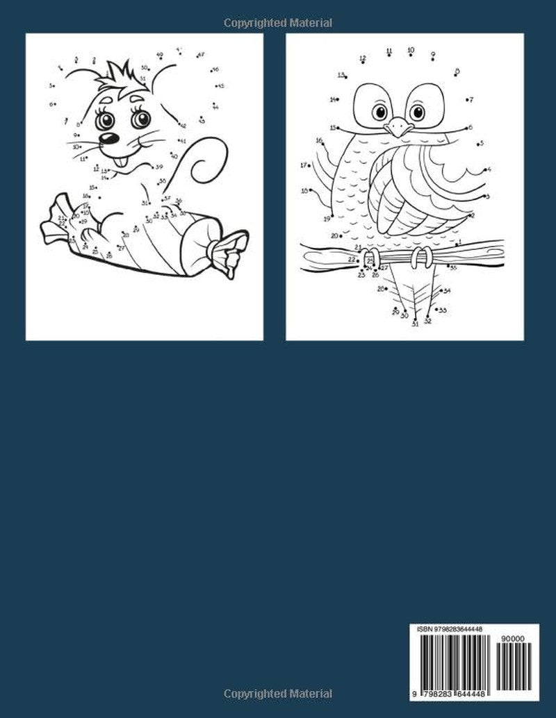 200 Large Print Dot to Dot Book for Seniors: Large Print Easy Dot to Dot Nature