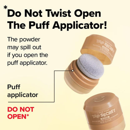 Tap Secret Dry Shampoo Powder with Biotin - Tap Secret Blonde | Strengthening &