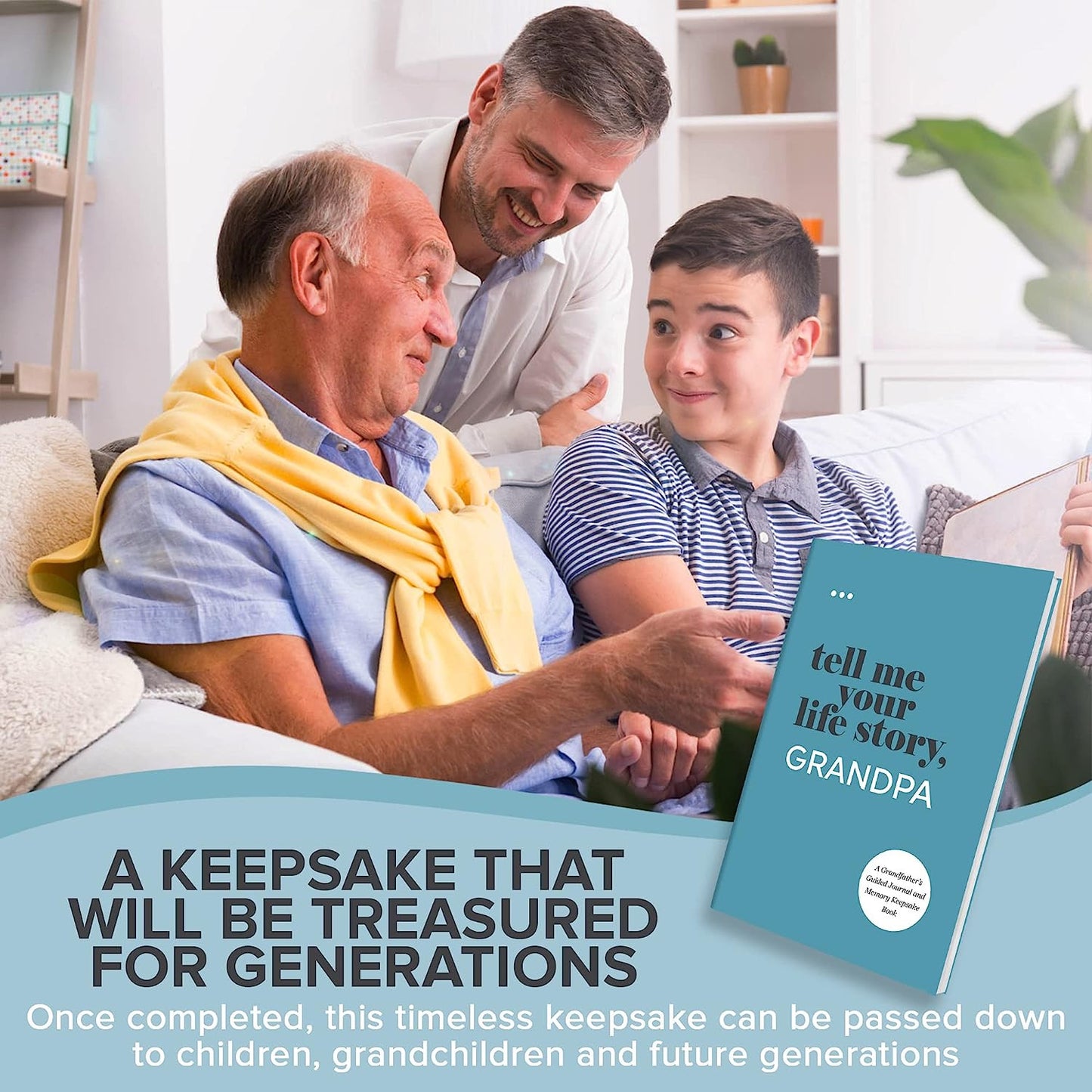 Tell Me Your Life Story, Grandpa: a Grandfather’S Guided Journal and Memory Keep