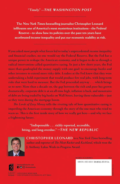 The Lords of Easy Money: How the Federal Reserve Broke the American Economy