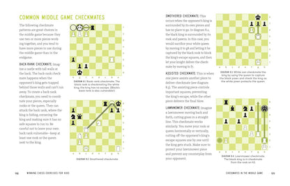 Winning Chess Exercises for Kids: Tactics and Strategies to Outsmart Your Oppone