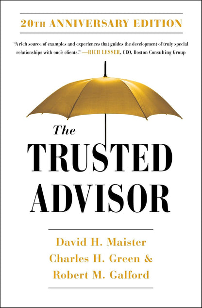 The Trusted Advisor: 20Th Anniversary Edition
