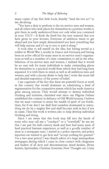 The Magic of Believing: the Classic Guide to Unlocking the Power of Your Mind