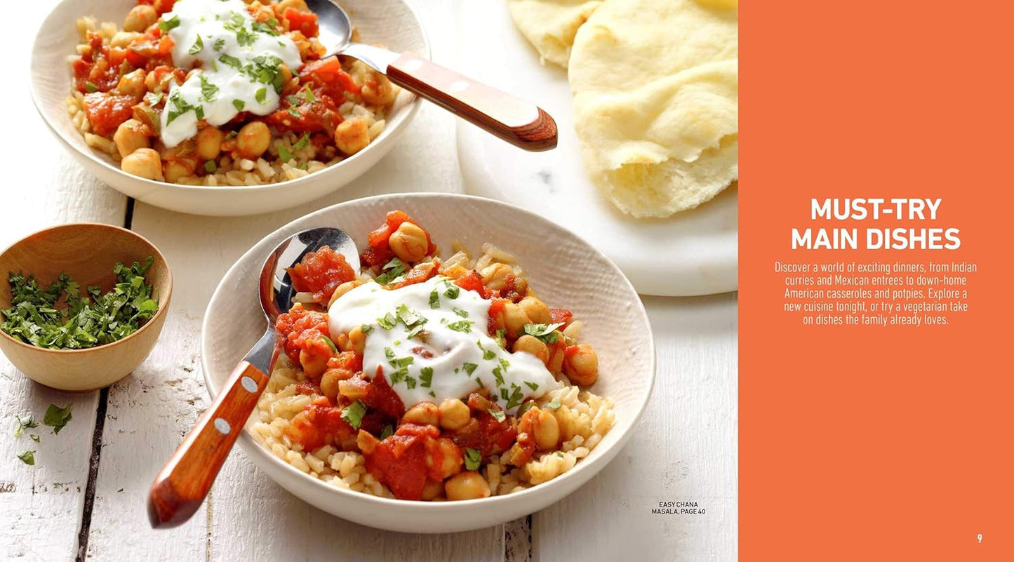 Taste of Home Vegetarian Made Easy: 335 Delicious Meatless Recipes with Tips for