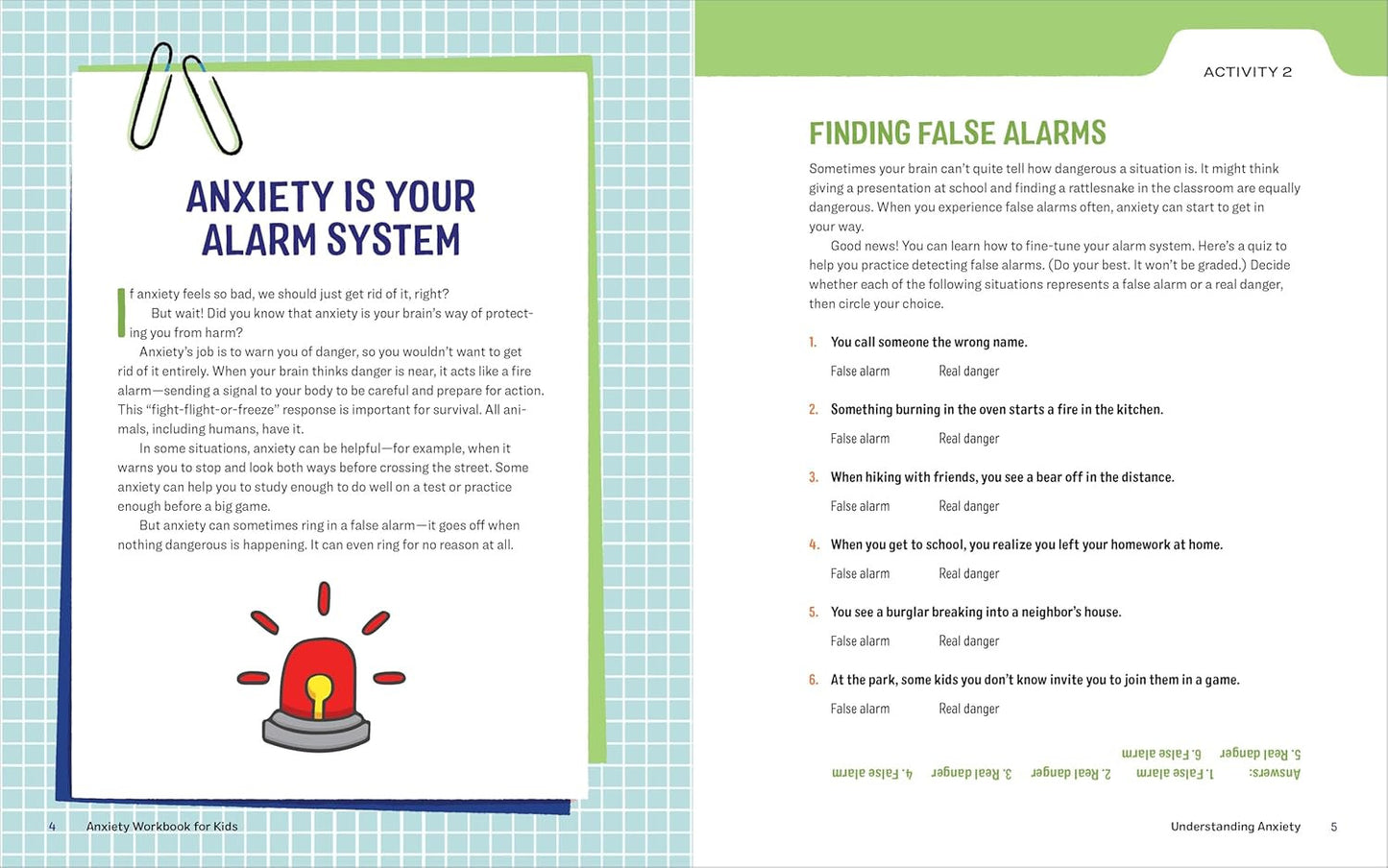 Anxiety Workbook for Kids: 50+ Fun Mindfulness Activities to Feel Calm, Build Aw