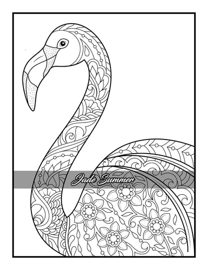 100 Animals: an Adult Coloring Book with Lions, Elephants, Owls, Horses, Dogs, C