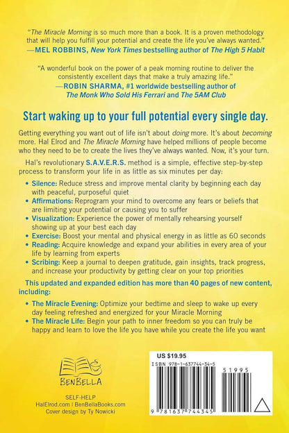 The Miracle Morning (Updated and Expanded Edition): the Not-So-Obvious Secret Gu