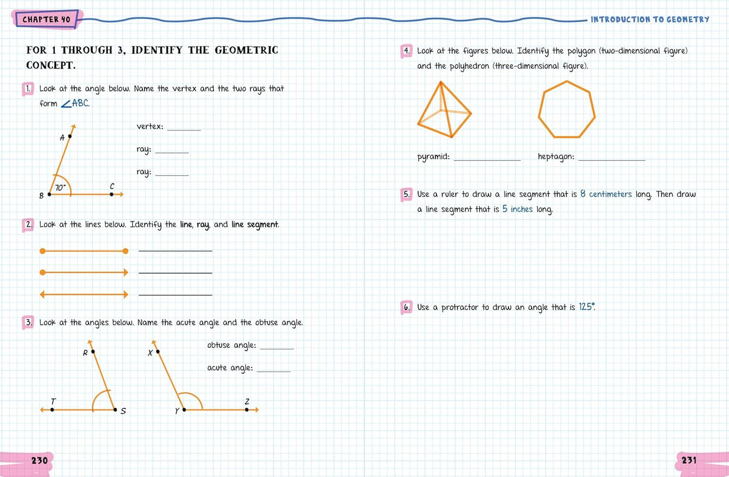 The Big Fat Middle School Math Workbook: 600 Math Practice Exercises (Big Fat No